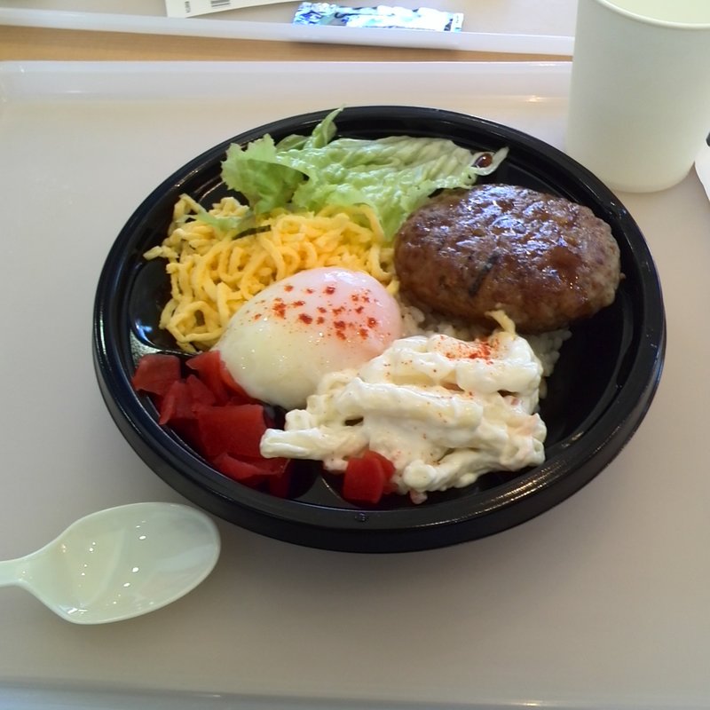 えのすい丼ロコモコ(あわたんカフェ)