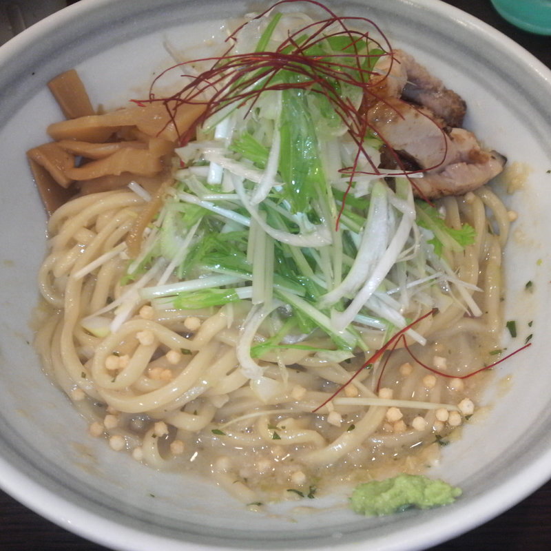 まぜそば（汁なしらぁめん）並220g(つけめん 眞司 其の二)