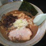 魚介醤油麺 