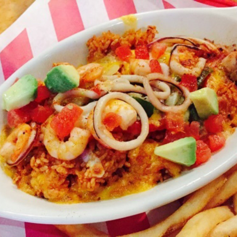 スパイシークリーミーライスグラタン(T.G.I.フライデーズ 原宿店 （ティージーアイ フライデーズ）)