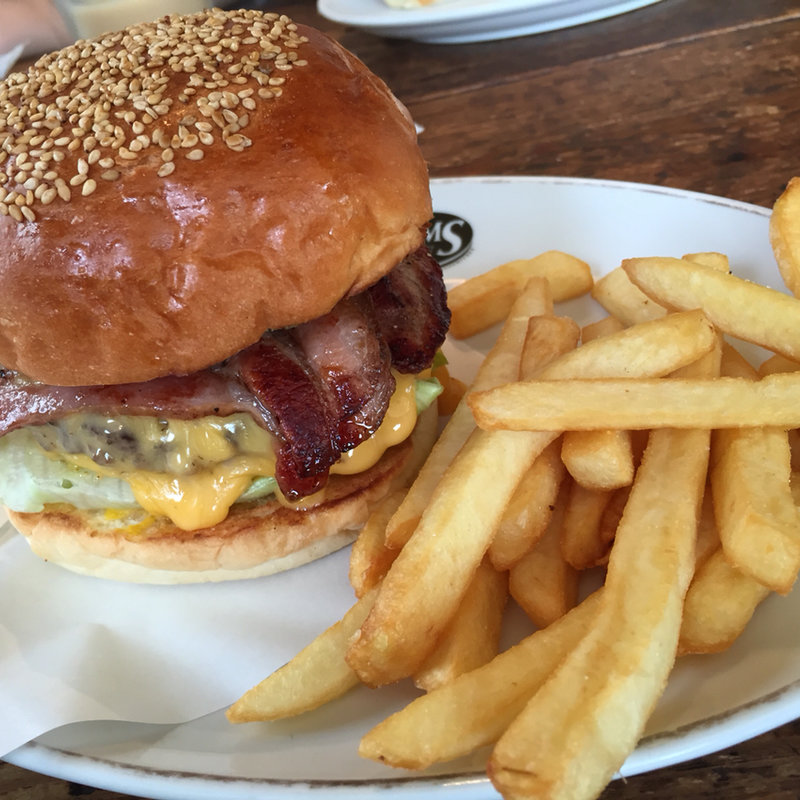 ベーコンレタスバーガー(ARMS PARK SIDE SHOP)