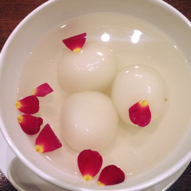 白玉だんご バラ風味(ジンホア)