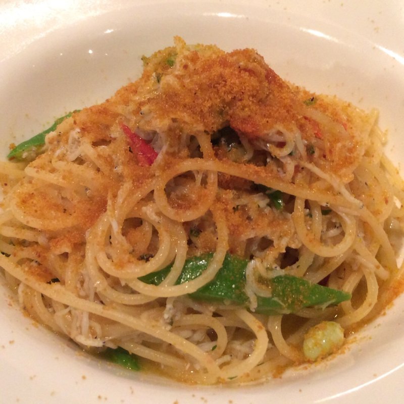 しらすとカラスミのパスタ(あじる亭 CALIFORNIA)