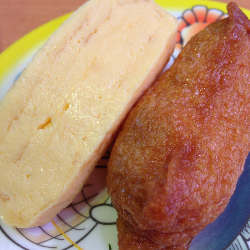 玉子・いなり合盛り(かっぱ寿司 西京極店 )