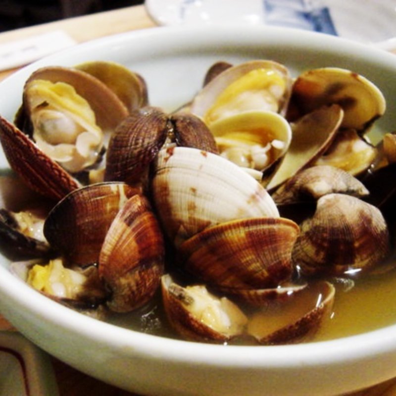 あさり酒蒸し(三州屋)