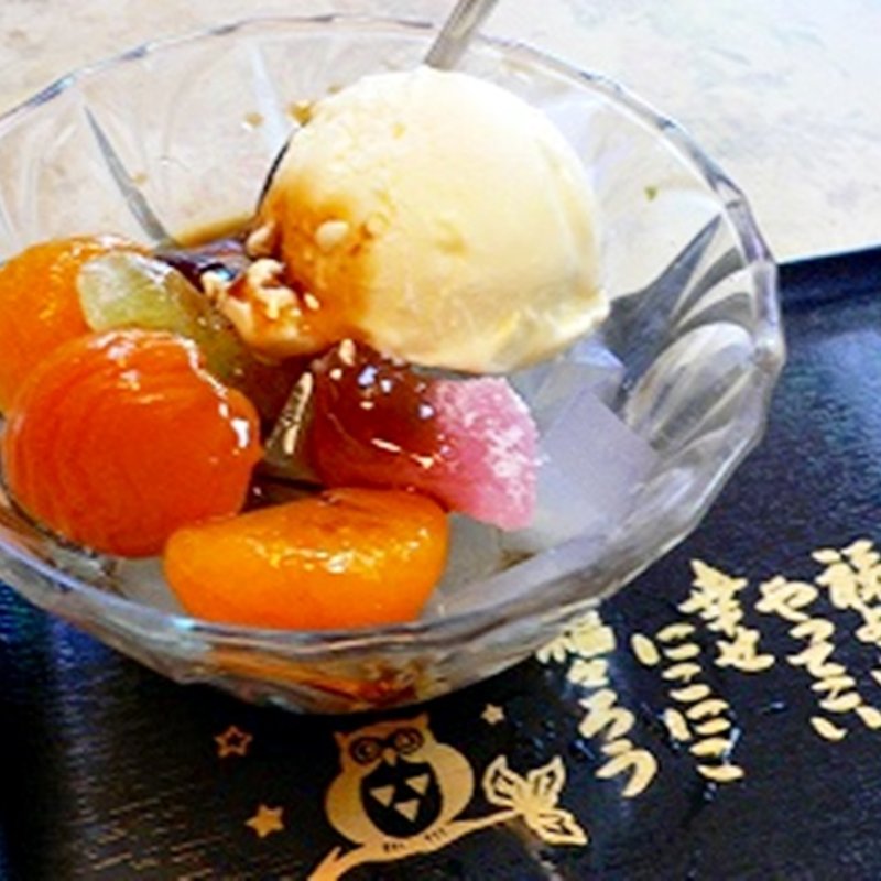 クリームみつ豆(甘味処 三島屋)