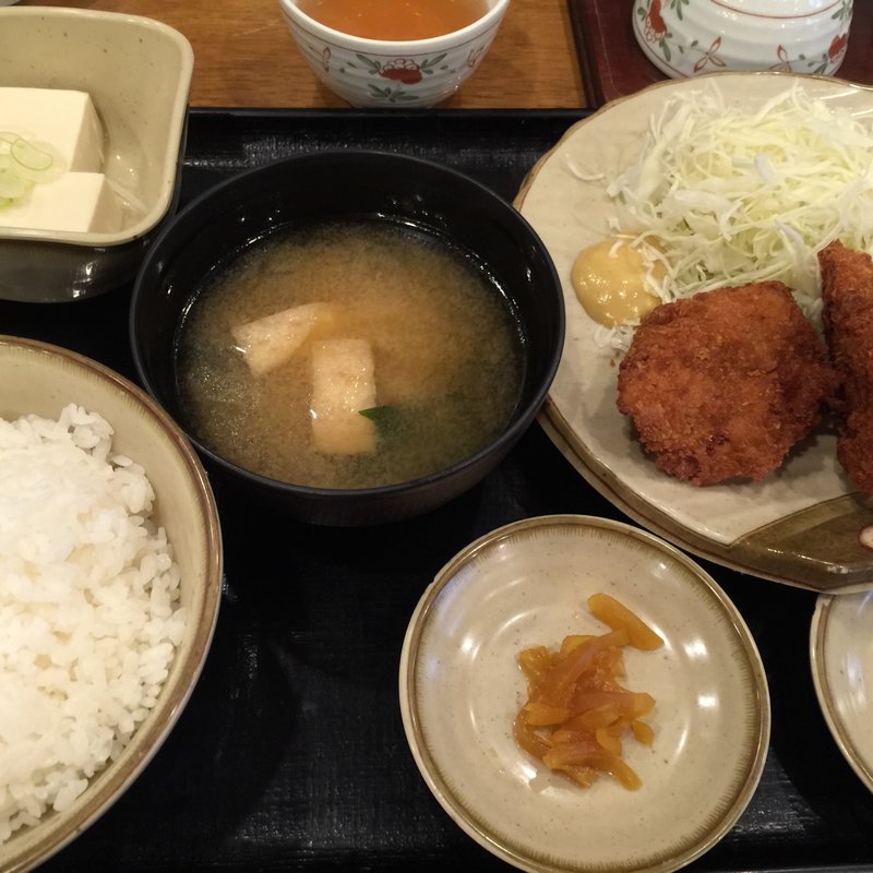 ヘレカツ定食(丸寿 高麗橋店)