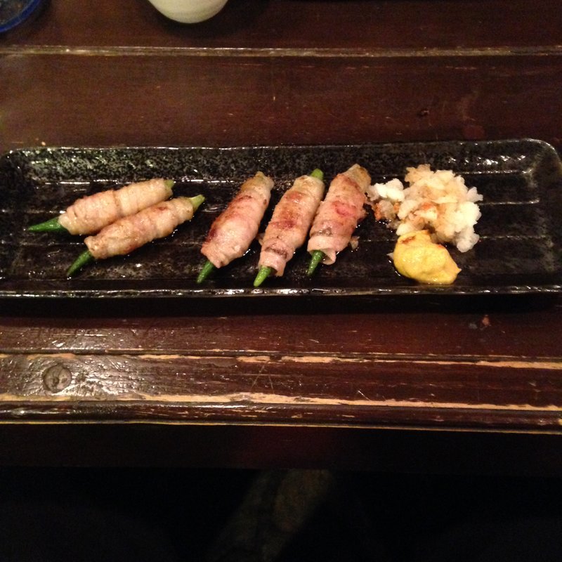 オクラ肉巻き焼き(しんと （心人 SHINTO）)