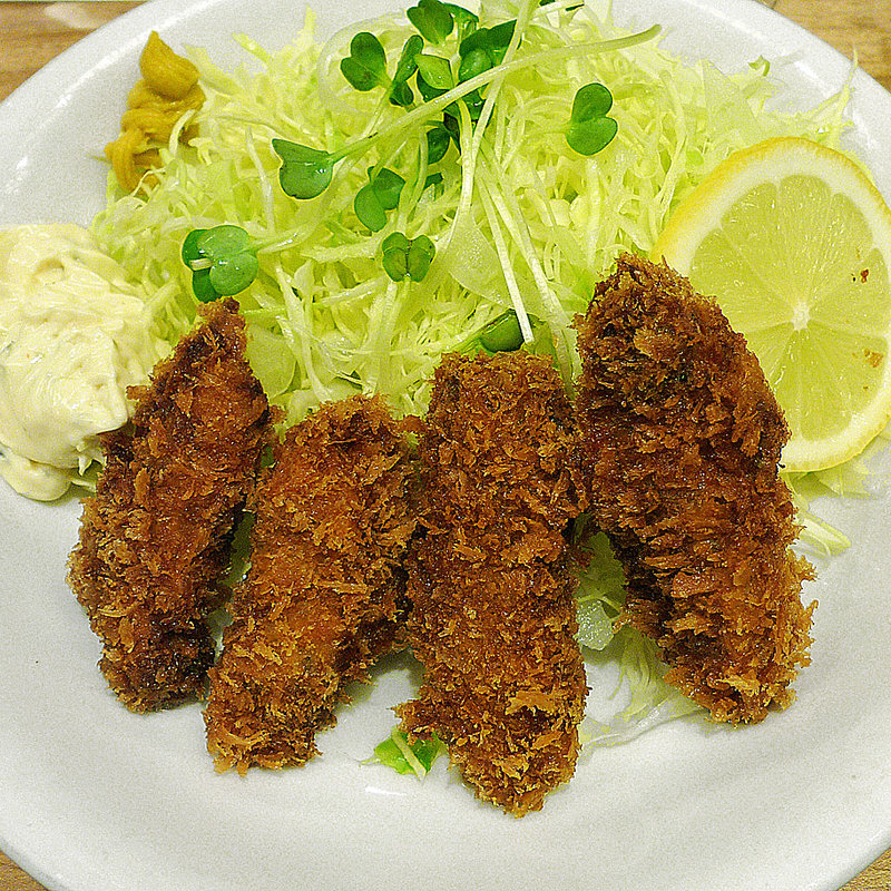 カキフライ(つるかめ食堂 歌舞伎町店 （つるかめしょくどう）)