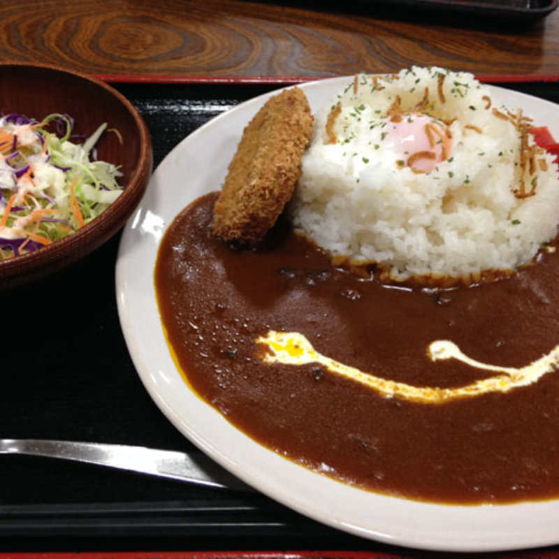 新富士山カレー(レストランしあわせ（ヘルシーパーク裾野）)