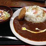 新富士山カレー(レストランしあわせ（ヘルシーパーク裾野）)