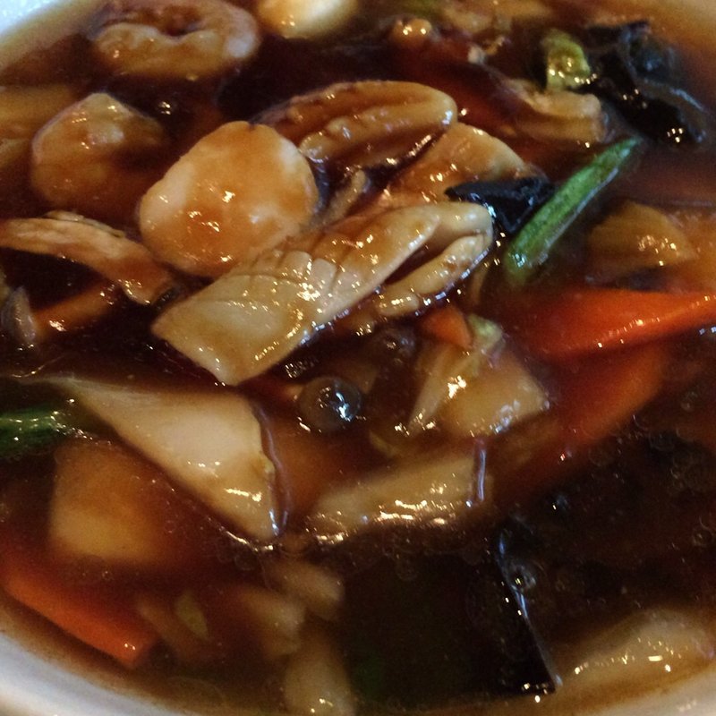 五目あんかけスープめん(健康中華青蓮 豊洲 IHI店)