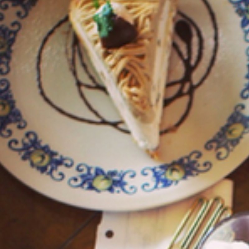 渋皮栗のモンブラン(ノイカフェ 箕面船場本店)