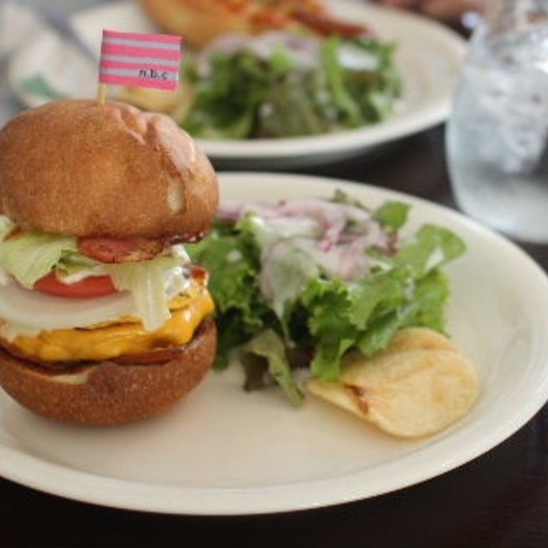 ハンバーガーset(n.b.cafe)