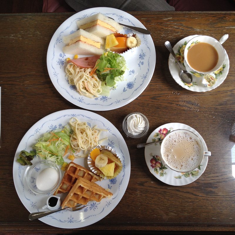 モーニングセット(時計台)