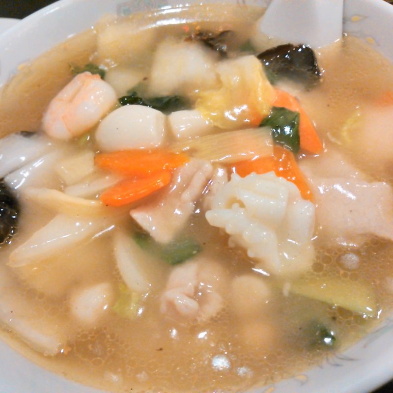 五目塩ラーメン(中華料理 唐園)