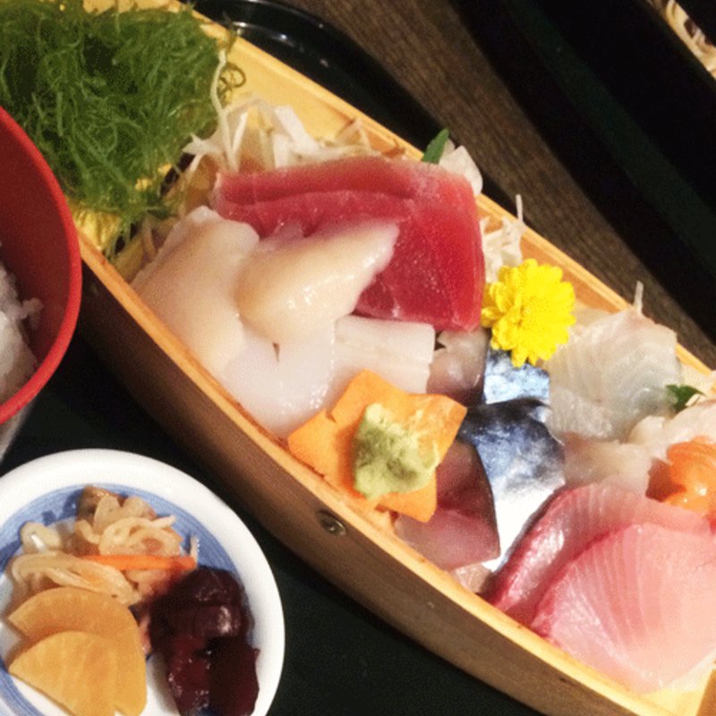 地魚刺身定食(海わ屋)