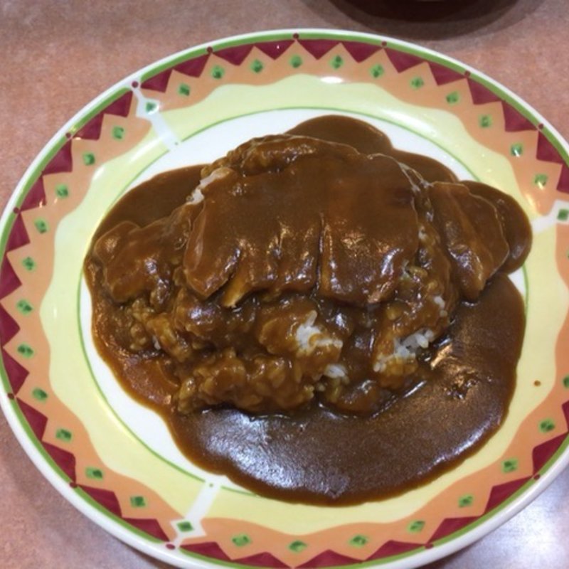 豚ステーキカレー(チェーンカネイチ 十三店 )