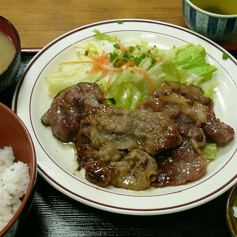 生姜焼ライス(中村屋)