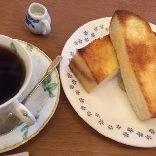 トーストセット(カフェイ工房亜麻色)