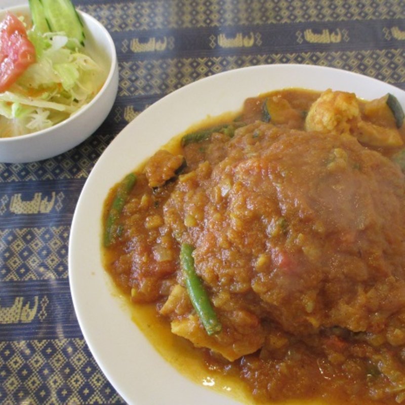 野菜カレーセット(AsianCafe BHojan ボージャン)