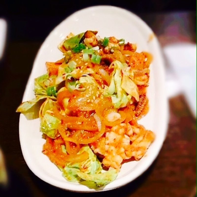 豚キムチ(トラジ )