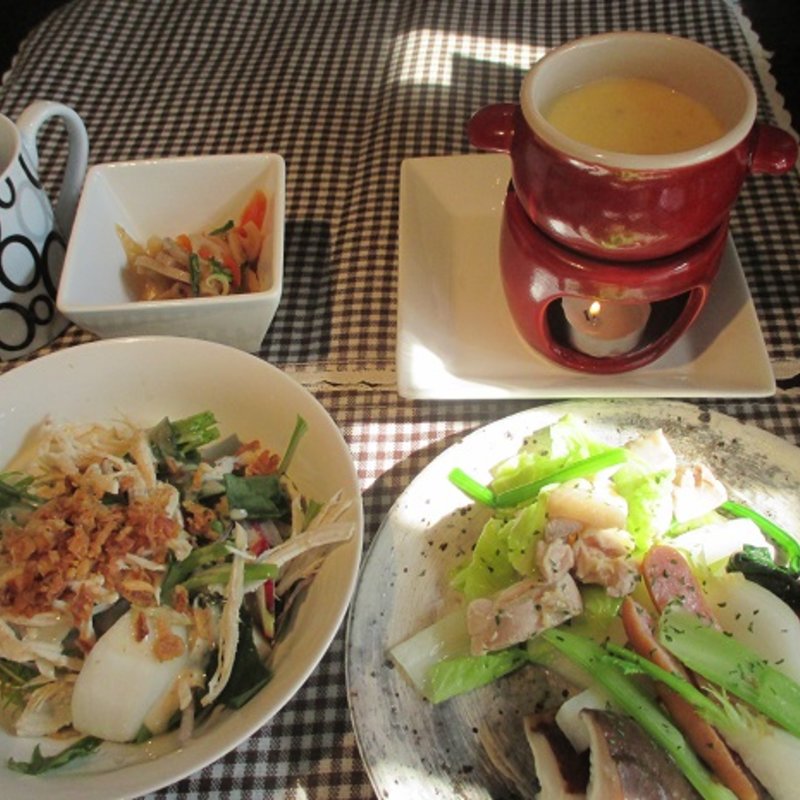 豆乳チーズフォンデュ ランチ(パディコースト)