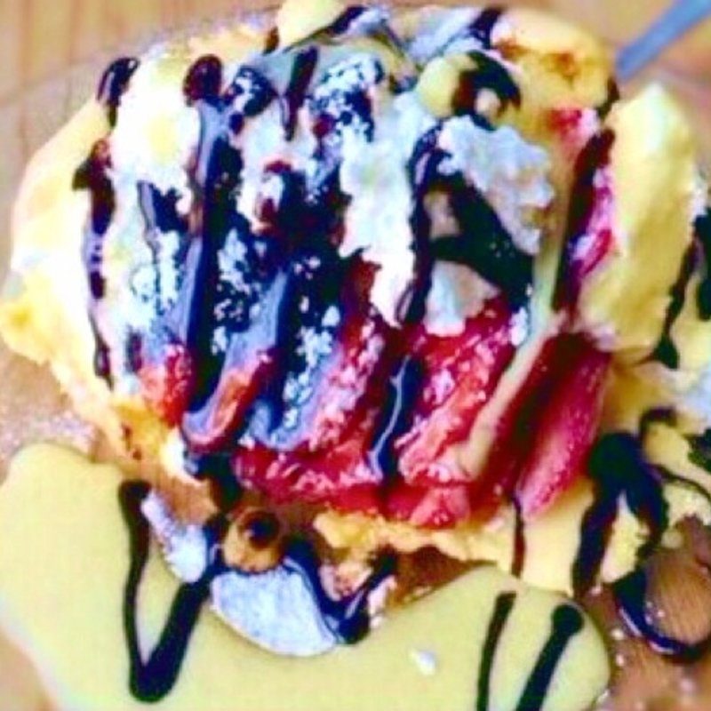 いちごのオムレット(キッチン＆コーヒーCACTUS （カクタス）)