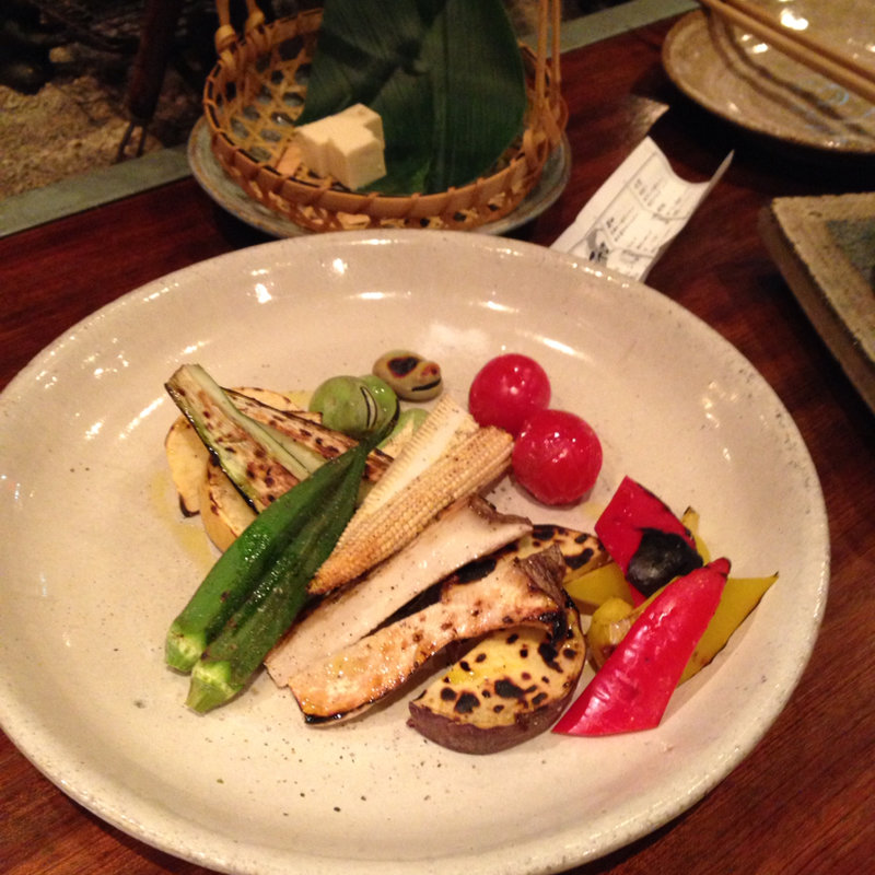 野菜盛り(炉端美酒食堂 炉とマタギ 西梅田 )