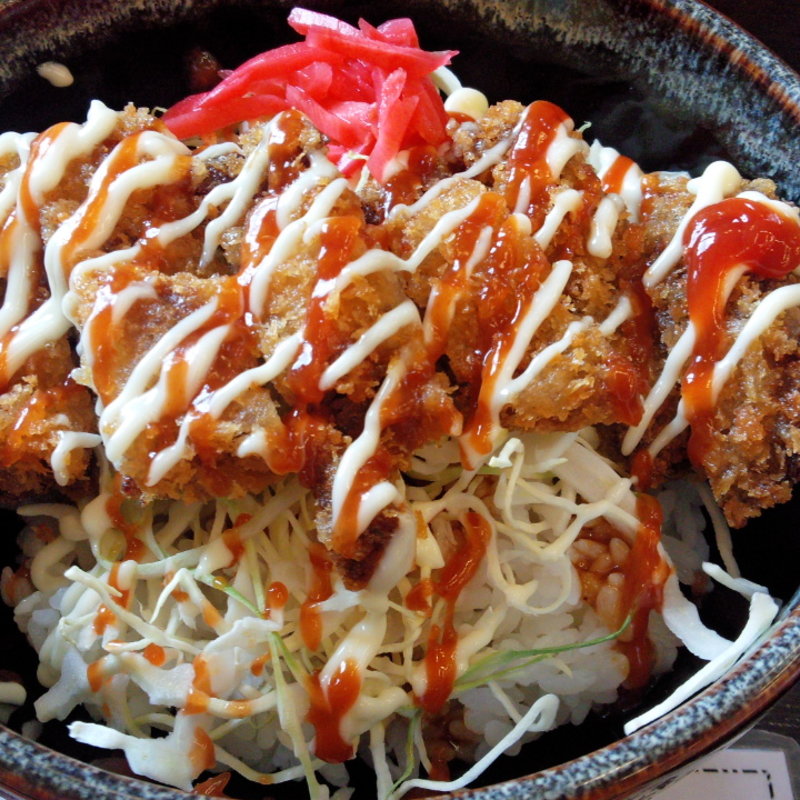 但馬牛ソース重ねカツ丼(道の駅 村岡ファームガーデン （ムラオカファームガーデン）)