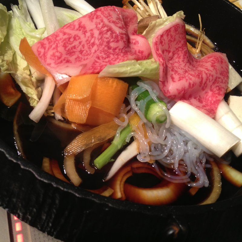 すき焼き(焼肉問屋牛蔵)