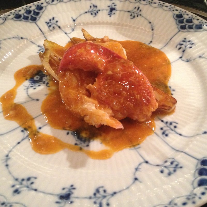 オマール海老のグリル(表参道 うかい亭)