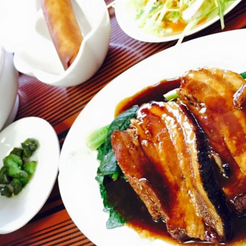 紅焼扣肉定食（豚肉角煮）(中国料理 桂林 あざみ野店)