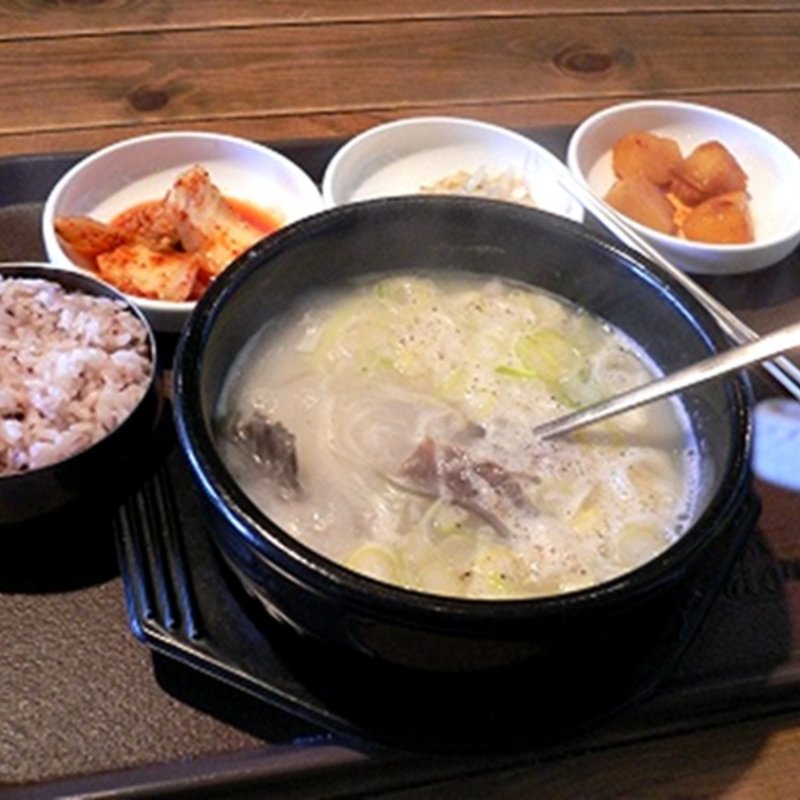 ソルロンタンセット(純豆腐田舎家 麻布十番店)