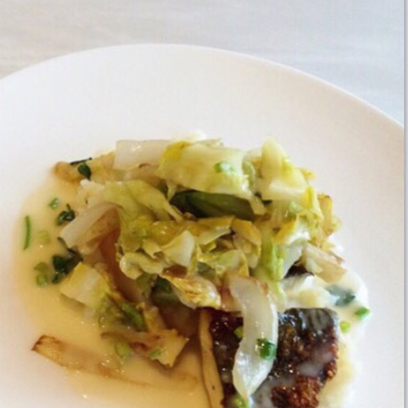 鯛と野菜のソテー(アニヴェルセル カフェ みなとみらい横浜)