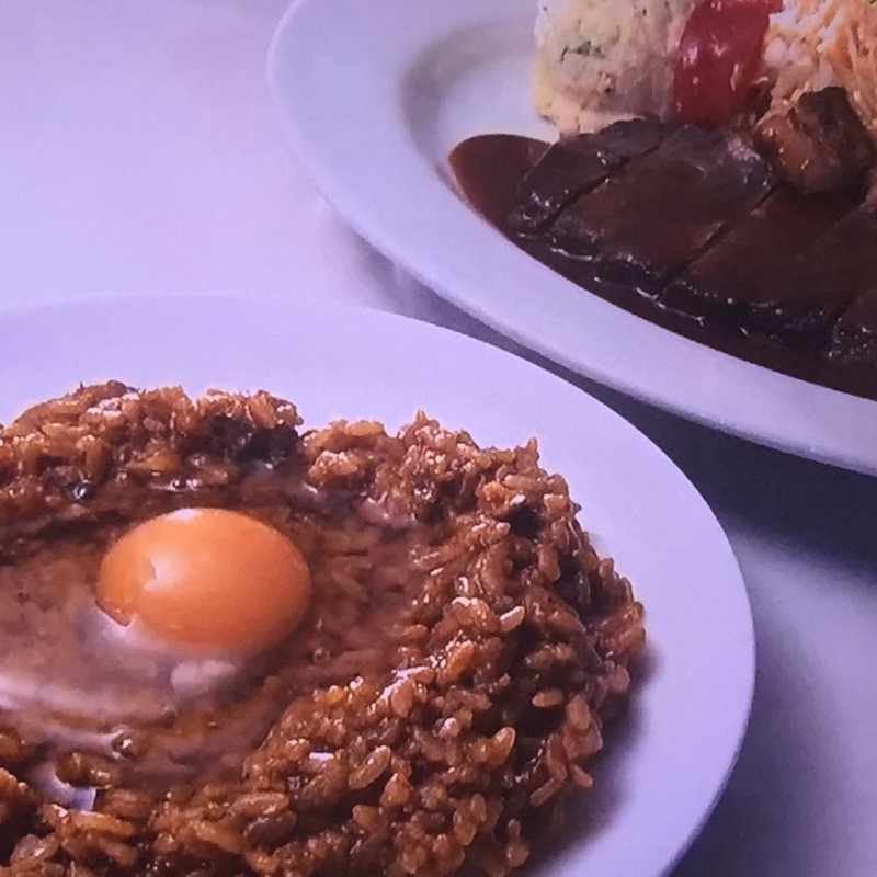 サーロインステーキセット(自由軒 難波本店)