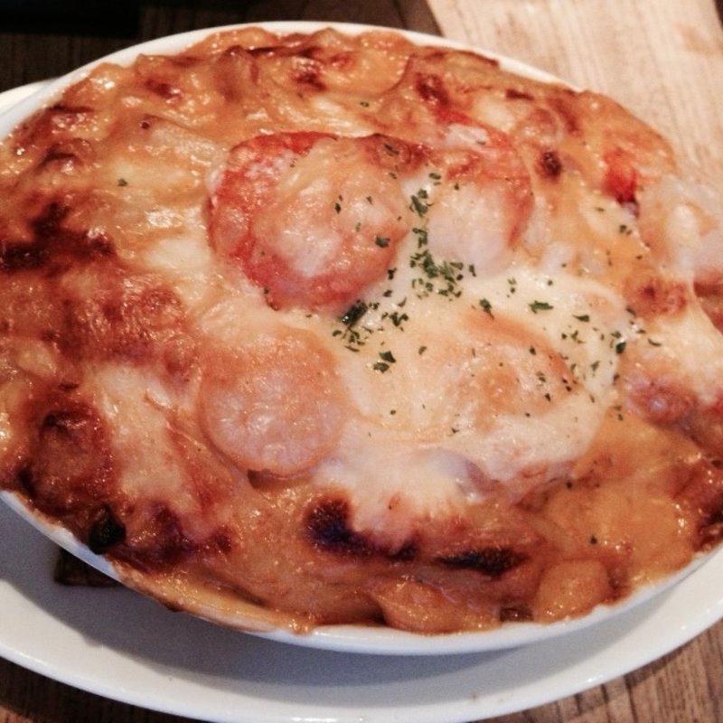 海老のアメリケーヌマカロニグラタン(びすとろUOKIN 吉祥寺店 （ビストロウオキン）)