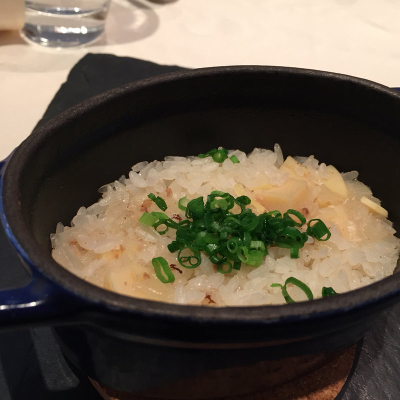 筍ごはん(Restaurant AIDA 恵比寿)