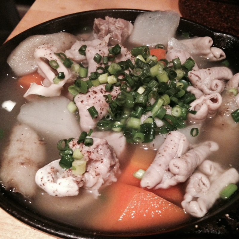 塩モツ煮込み(東京トンテキ 渋谷店)