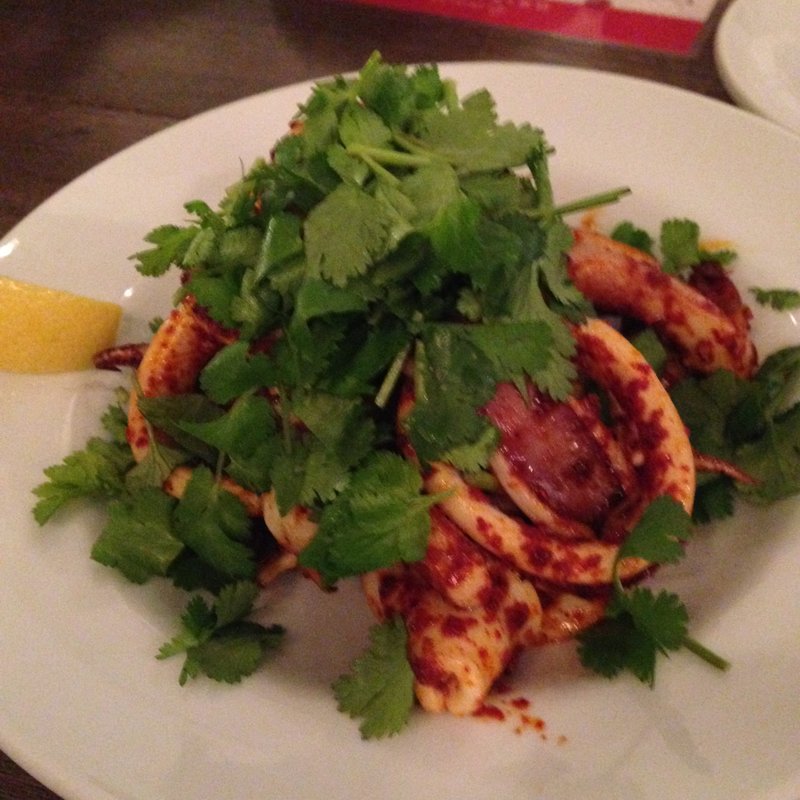 イカのタイ風炒め(OKUDO東京)