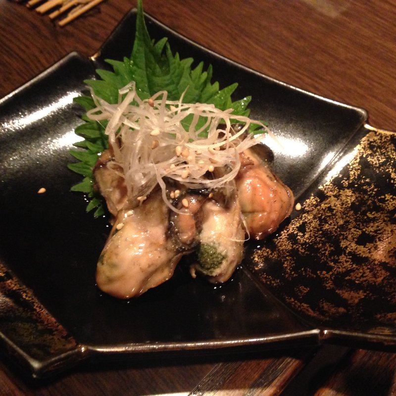 牡蠣の燻製オイル漬け(牡蠣屋うらら飯田橋店)