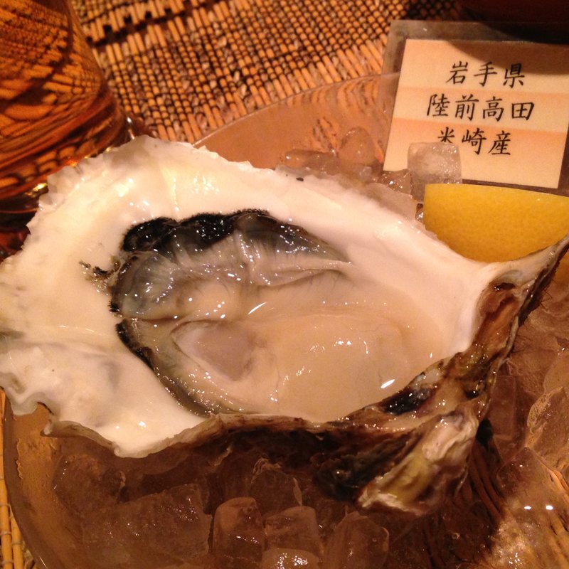 岩手県　陸前高田　米崎産　生牡蠣(牡蠣屋うらら飯田橋店)