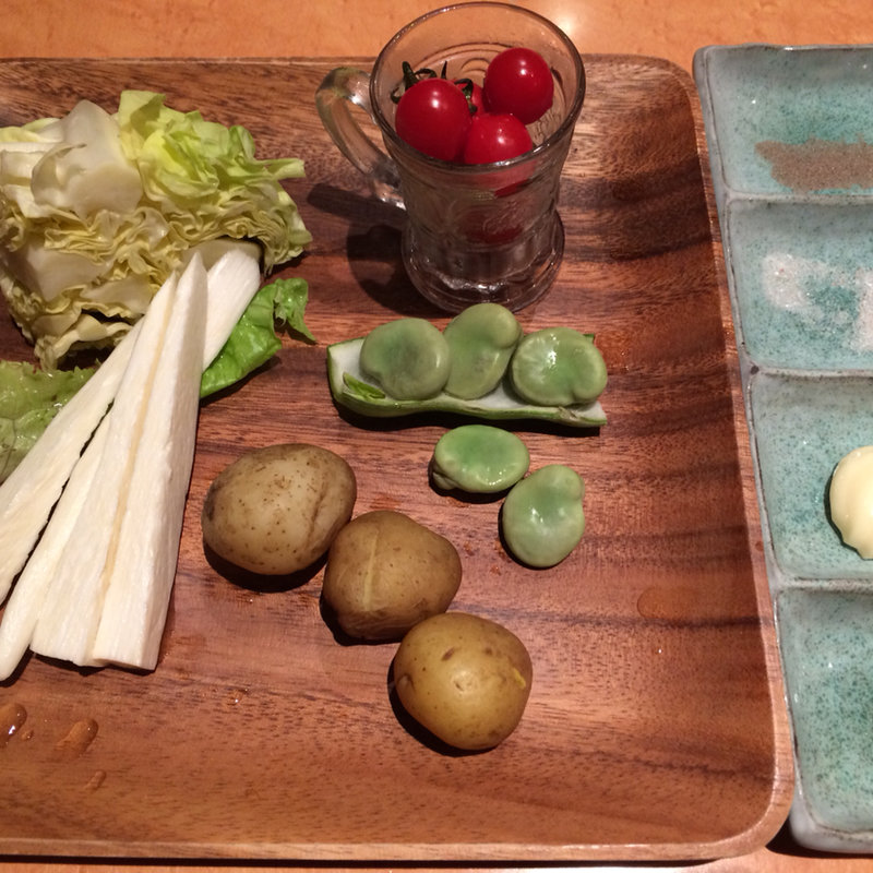 野菜盛合せ(新宿やさい 心菜)