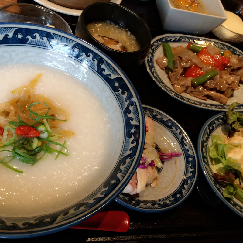 粥粥ランチ(お粥屋 粥粥)