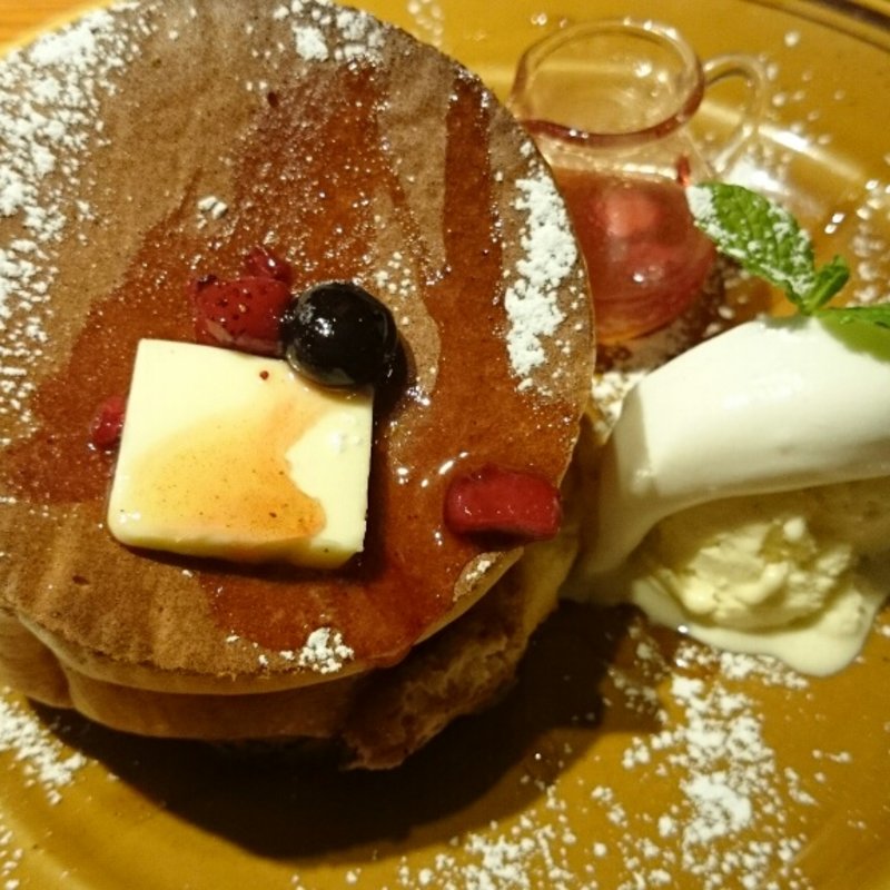 海老名たまごプレーンパンケーキ(The  CAFE)