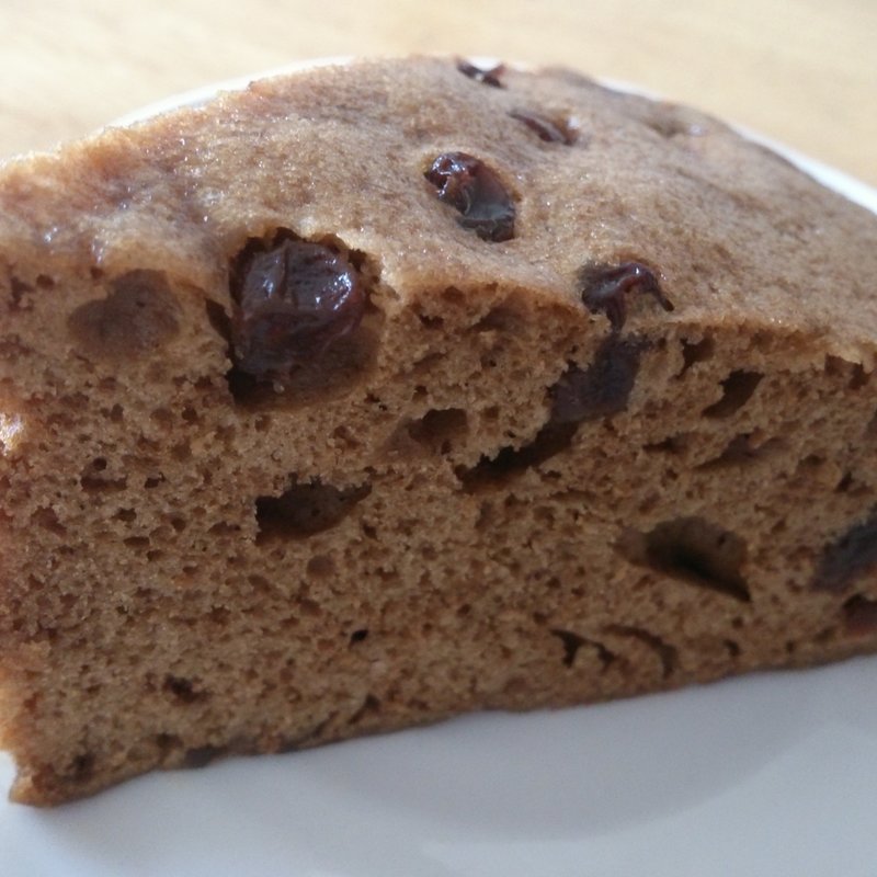 黒糖レーズン蒸しパン(森パン)