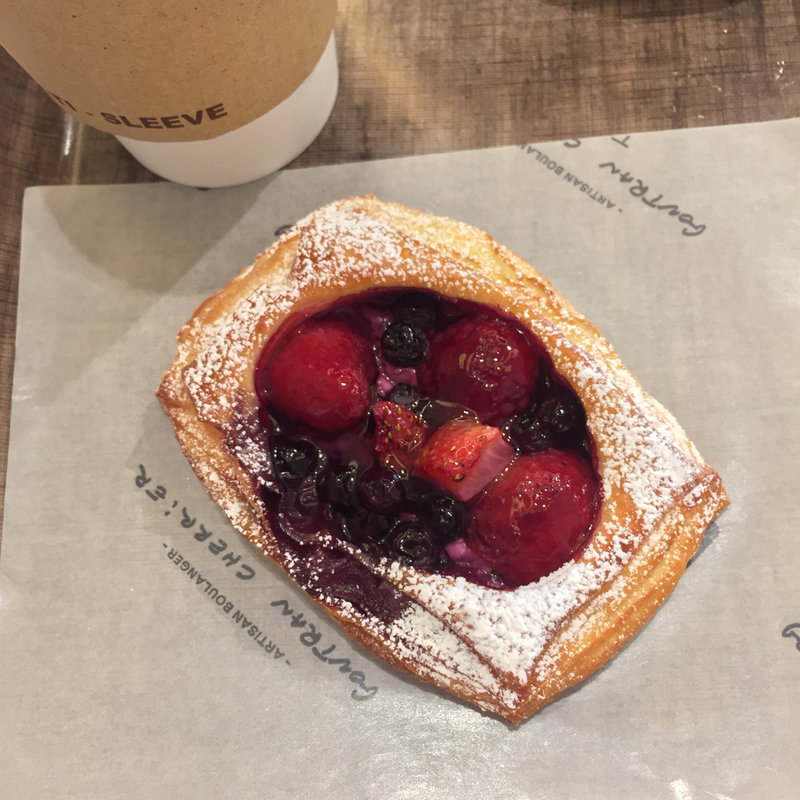 三種のベリーのデニッシュ(ゴントラン シェリエ 渋谷店 （GONTRAN CHERRIER）)