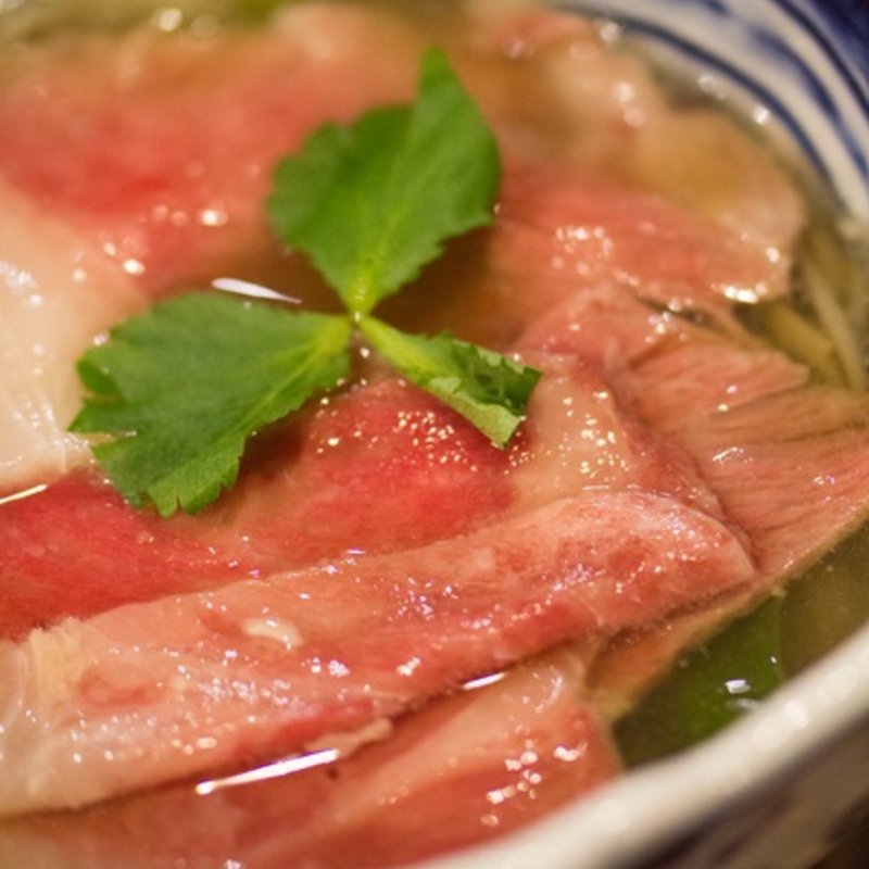 牛しゃぶ蕎麦(手打ち蕎麦 繁 )
