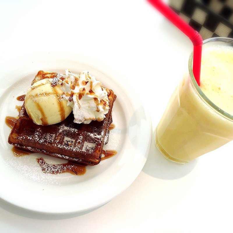 キャラメルメイプルワッフル(ベルクライン)