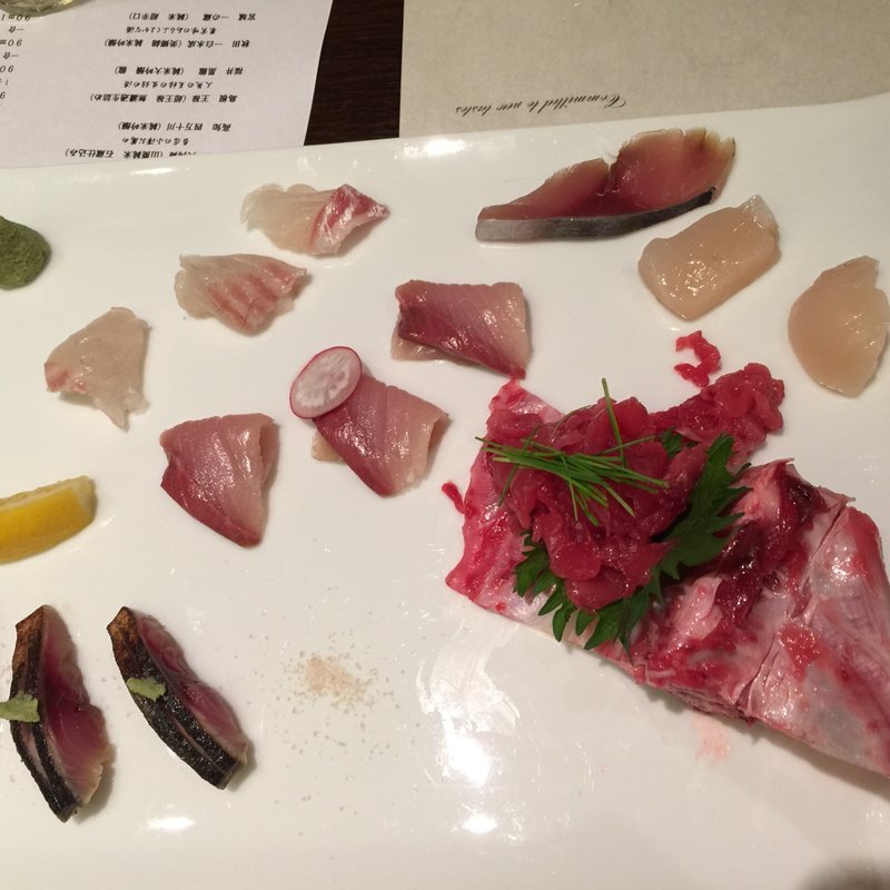 お造り盛り合わせ(小料理・鮨 だいわ 平野町店 )